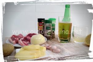 Chuletas horno ingredientes